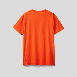 T-shirt uni pour homme, coupe classique, 100% coton 250 g/m², impression DTG, logo personnalisé, streetwear - Product Image 3