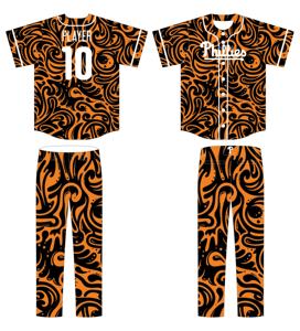 เครื่องแบบเบสบอลคลาสสิกที่ชัดเจนคุณภาพสูง - Product Image 1