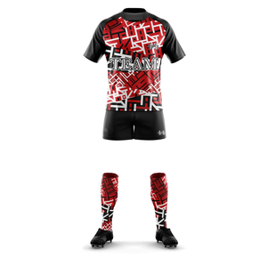 Tenue de rugby durable, maillot et short de rugby conçus pour les matchs physiques, tissu respirant parfait pour l'entraînement et les matchs - Product Image 5