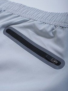 Shorts de course athlétiques personnalisés avec cordon de serrage, tricotés, respirants, pour activités sportives et de plein air, séchage rapide, pour l'entraînement - Product Image 4