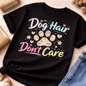 เสื้อยืดพิมพ์ลายสำหรับคนรักสุนัข ลายกราฟิกคำคมตลกเกี่ยวกับสัตว์เลี้ยง เสื้อยืดคอตตอนลำลองแขนสั้นสำหรับทุกเพศ รับผลิตแบบ OEM ODM ขายส่งเสื้อผ้า - Product Image 4