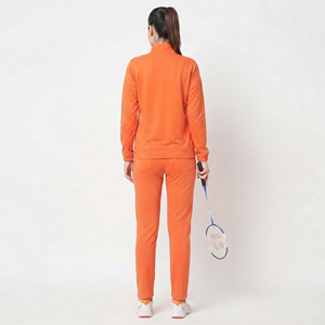 100% Polyester Fleece Jogging Tracksuit <b>Women</b> Crew Neck Track Printed <b>Jacket</b> Jogger Printed Pants Set <b>Women's</b> - Product Image 2