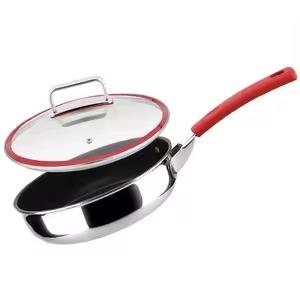 Sartén Antiadherente de Acero Inoxidable, Compatible con Inducción, con Mango Ergonómico, Libre de PFOA, Utensilios de Cocina - Product Image 6