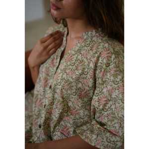 Minty Meadows - Traje de baño tipo kaftán cómodo - Product Image 2