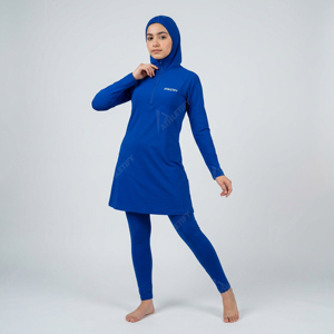 Traje de Baño Burkini Musulmán Modesto para Mujer, Marca Athletify OEM, Manga Larga, Talla Grande, Transpirable, UPF50+, para Playa, Natación y Deportes - Product Image 1