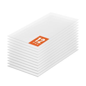 Pannelli Ondulati in Policarbonato con Protezione UV, Confezione da 12, 2x4x0.24, Lastre Impermeabili Anti-UV per Serre e Giardini - Product Image 1