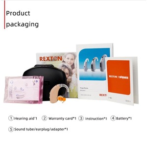 <span class=keywords><strong>Aides</strong></span> <span class=keywords><strong>auditives</strong></span> Rexton BTE, puce numérique haute puissance 120 dB, 4 canaux, réduction du bruit écologique, perte auditive modérée à sévère - Product Image 3
