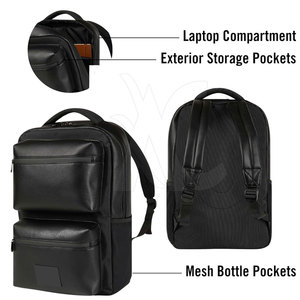 Mochila de cuero de moda personalizada de alta calidad, impermeable, en venta en línea. - Product Image 6