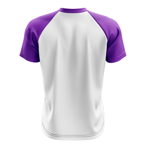 Chemises en jersey à col en V pour hommes en gros - Logo, nom et numéro personnalisables, respirantes, écologiques, séchage rapide, impression numérique, design vierge - Product Image 4