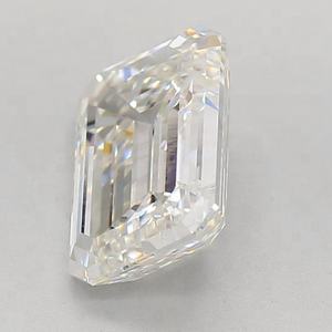 Diamant de laboratoire certifié IGI, taille émeraude, 1,50 carat, 7,72 mm, couleur G, clarté VVS2, pour pendentif ou bague - Product Image 5