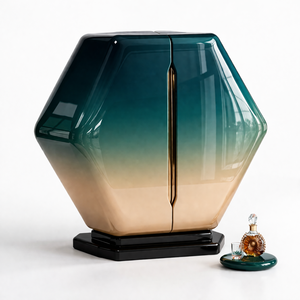 Vinoteca Argmac de Lujo Moderna, de Madera Maciza de Teca Hexa, Ecológica y Duradera, con 5+ Compartimentos, Diseño Independiente - Product Image 2