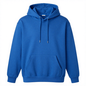 Fabricante de sudaderas con logotipo personalizado para hombre, ropa urbana, algodón grueso y poliéster, 450 gsm, sudaderas negras unisex. - Product Image 2