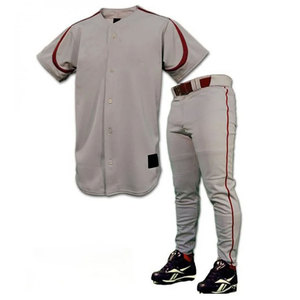Fournisseur d'uniformes personnalisés de qualité professionnelle pour équipes de baseball, ensemble de maillots de baseball personnalisés avec pantalon assorti et logo d'équipe - Product Image 6