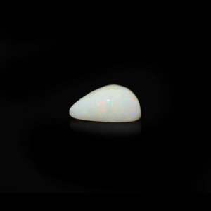 Natural Larimar Loose Gemstone 4.95 Carat 6mm Rough Oval Pear for Fine Jewelry - Product Image 3