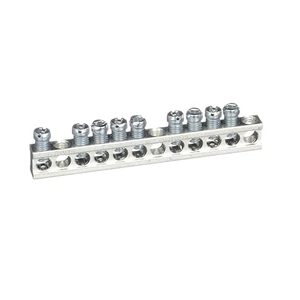 Barre de bornes en laiton de précision pour connexion électrique, bornier électrique, fabricant OEM ODM, connecteur électrique en laiton - Product Image 1