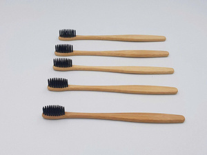 Brosse à dents réutilisable pour adultes, biodégradable, à poils souples, pour les fournitures de toilette d'hôtel, emballage personnalisé - Product Image 2