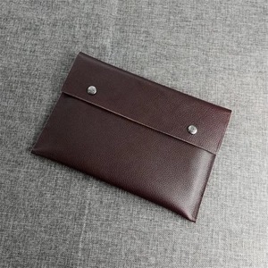 Business Vintage Sling Waterproof Durable Genuine Leather <b>Laptop</b> <b>Sleeve</b> with Protective Design for Office Use LS-0246 - Product Image 6