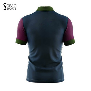 Diseña Tu Propia Camiseta de Boliche Sublimada, Camiseta Polo de Boliche Blanca con Cierre, de Poliéster de Alta Calidad, Estilo Vintage para Hombre - Product Image 4