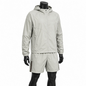 Produit tendance : Ensemble short coupe-vent respirant pour l'été, 100 % nylon, à prix réduit - Product Image 4