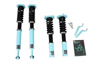 Nuevos Amortiguadores de Suspensión KT PEUGEOT 207 M Street/Track, Kit Completo de 4 Piezas con Soportes Superiores, 2006-2014, Delanteros/Traseros, 1 Año de Garantía