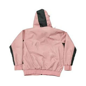 Chaqueta cortavientos OEM de poliéster y algodón de alto gramaje con capucha, estilo urbano, corte ajustado, de secado rápido, transpirable, para mujer, de invierno, de longitud completa. - Product Image 2