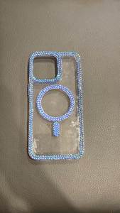 Funda de Teléfono con Cuentas en Relieve de Fruta Naranja y Material de Cerdas de PP para Diseño de Moda, Arte de Cuentas Hecho a Mano, Cubierta Decorativa - Product Image 5