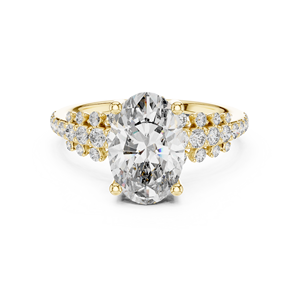 Custom Luxury 925 Sterling Silver Moissanite <b>Diamond</b> <b>Ring</b> Wedding Engagement Jewelry Factory Wholesale Supplier - Product Image 1