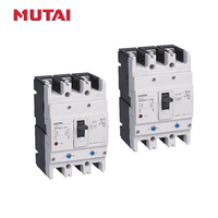MUTAI 4P Disjoncteur de sécurité MCCB réglable Disjoncteurs électriques à boîtier moulé mccb