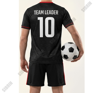 ชุดฟุตบอลแบบซับลิเมชั่นสั่งทำพิเศษ SIBRIN |   เสื้อทีม กางเกงขาสั้น โลโก้ ชื่อ เบอร์ |   ชุดฟุตบอลโพลีเอสเตอร์ 100% แบบซับลิเมชั่น - Product Image 3