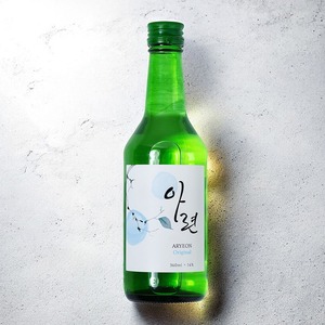 โซจูอาร์ยอน ตราโซวัน คอมพานี รสชาติอาหารเกาหลี ขนาด 360 มล. ขวดสีเขียว กรองด้วยถ่านไม้ไผ่ - Product Image 3