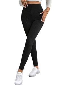 Leggings de yoga élégants pour femmes, pantalons de sport et de fitness en plein air, collants taille haute pour le contrôle du ventre et le rehaussement des fesses, confortables - Product Image 1