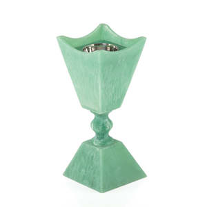Support d'encens et de résine artisanale Sapphire River – Brûleur décoratif haut de gamme fait main pour studios de yoga, coins de méditation, etc. - Product Image 3
