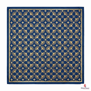Premium Custom Digital Printed Silk Feel Square Scarf OEM ODM Manufacturer New Ireland Custom Fabric Products Wholesale - Product Image 1