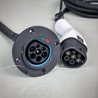 Für Elektromotorräder E-Bike-Ladegerät 3,5 kW 16 A Tragbare Typ-2-EV-Ladepistole EU-Standard-Anschlussbuchse EU-Stecker