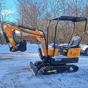 Mini-excavatrice de 1 tonne avec moteur, confortable et facile à utiliser pour l'agriculture domestique et les vergers - Product Image 6