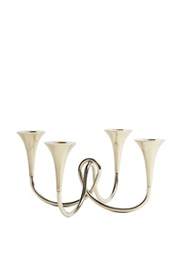 Candelero de Latón Natural Hecho a Mano, Elegante y Duradero, para el Hogar, Bodas, Pascua, Navidad, San Valentín, Cumpleaños - Product Image 2