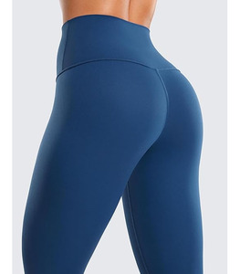 New Women Leggings Workout Soft Fabric <b>Tummy</b> <b>Control</b> Elastic Waist Quick Dry Breathable Exercise Gym Wear Yoga Pants Tight 2025 - Product Image 4