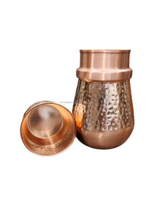 Gobelet en cuivre pur, grande capacité, durable, écologique, prix abordable, personnalisable, pour usage domestique, finition antique - Product Image 3