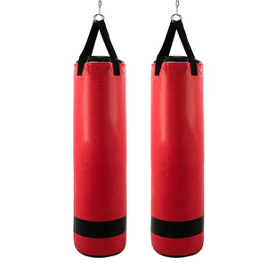 Sacs de frappe en cuir de qualité supérieure, équipement de fitness professionnel pour salle de sport, sac de frappe lourd rembourré suspendu - Product Image 1