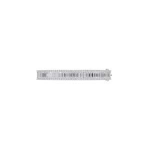 Bracelet de luxe pour femme Aarinya, en or plaqué 14 carats, avec diamants de laboratoire certifiés IGI, taille baguette, idéal pour mariage ou soirée - Product Image 2