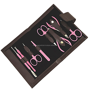 Juego de Manicura 5 en 1 de Acero Inoxidable, Ecológico y Popular, Accesorios Coloridos para Pedicura, Kit de Herramientas de Lujo con Diamantes para Uñas - Product Image 1