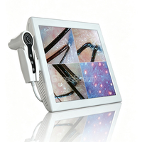 Professional Skin Hair Detector Dual Probe 50X 200X Magnifier Hair Follicle Analysis Machine Salon Scalp Diagnostic Equipment