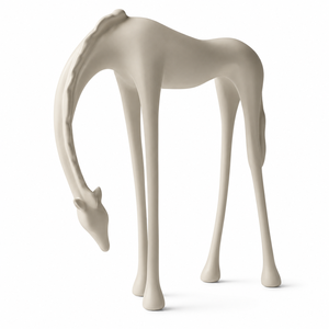 Escultura Moderna de Jirafa Alargada, Figura de Animal de Poliresina, Decoración Decorativa para Mesa, Hogar u Oficina - Product Image 3