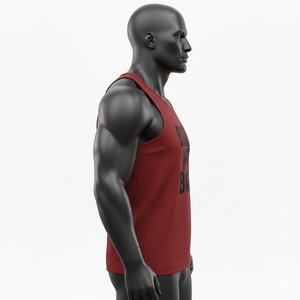 Débardeur de sport compressif sans manches pour homme, tricoté, respirant, écologique, confortable, séchage rapide, Spandex/Polyester, couleur unie - Product Image 3