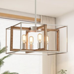 Linterna Hexagonal de Madera de Acacia al por Mayor con Compartimento para LED - Product Image 6