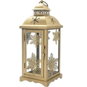 Finest Quality White Metal Hanging Candle <b>Lantern</b> Holder Modern Design Eco-Friendly Christmas Home & Wedding Decor - Product Image 3