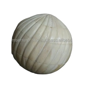 Bola decorativa de nácar natural, Bola de nácar de concha de mar para jarra de agua y botella, bolas decorativas de concha de mar de fregona - Product Image 5