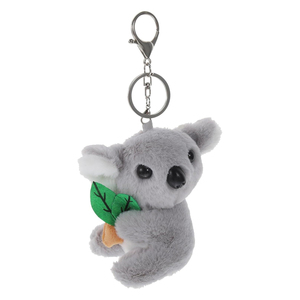 Porte-clés en fausse fourrure rose avec pompons, breloques lettres et pampilles, pendentif décoratif en peluche douce - Product Image 6