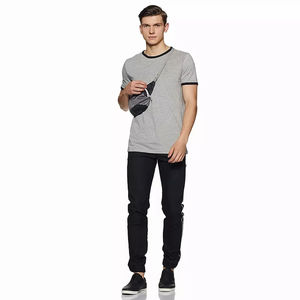 Camisetas Personalizadas de Última Moda para Hombre, Más Vendidas, con MOQ Bajo, Camiseta de Rayón Tri-Blend, Servicio OEM - Product Image 4