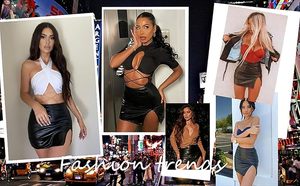 Minifalda de Cuero para Mujer, Cuero PU de Alta Calidad, Logotipo Personalizado, Falda Sexy para Club, Venta al Por Mayor, Precio de Fábrica - Product Image 4